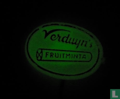 Verduyn's Fruitminta (groot ovaal) [goud op crème] - Afbeelding 2