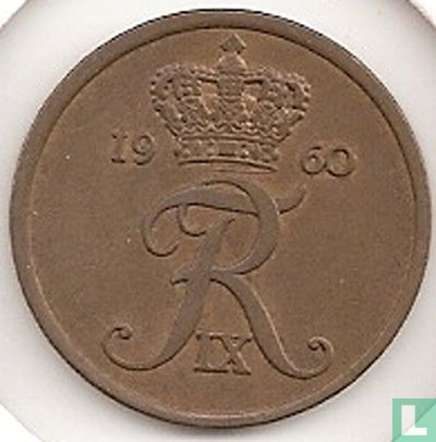Denemarken 5 øre 1960 (brons) - Afbeelding 1