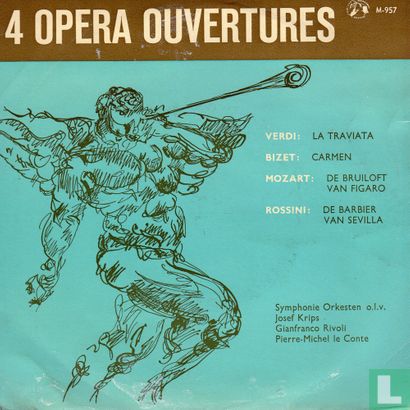 4 Opera Ouvertures - Afbeelding 1