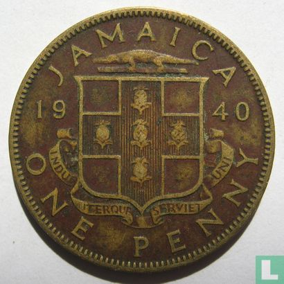 Jamaica 1 penny 1940 - Image 1