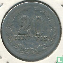 Argentinië 20 centavos 1897 - Afbeelding 2