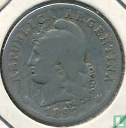 Argentinië 20 centavos 1897 - Afbeelding 1