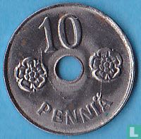Finland 10 penniä 1944 (type 1) - Image 2