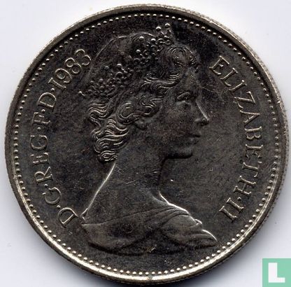Royaume-Uni 5 pence 1983 - Image 1