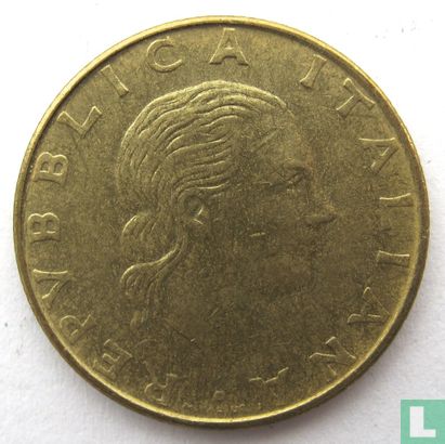 Italien 200 Lire 1977 - Bild 2