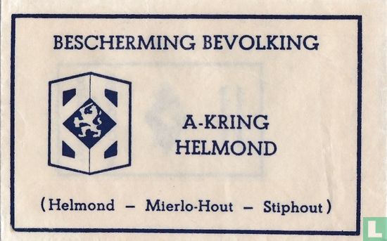 Bescherming Bevolking A-Kring Helmond  - Afbeelding 1