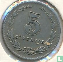 Argentinië 5 centavos 1906 - Afbeelding 2