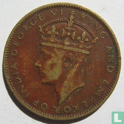 Jamaika 1 Penny 1947 - Bild 2