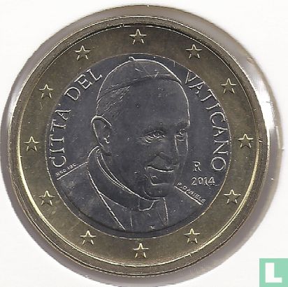 Vaticaan 1 euro 2014 - Afbeelding 1