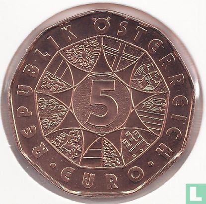 Austria 5 euro 2014 (copper) "Neujahr - Folklore" - Image 2