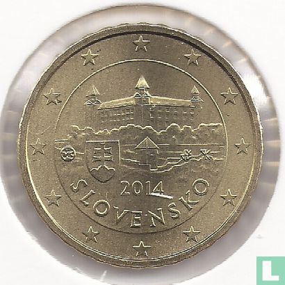 Slowakije 10 cent 2014 - Afbeelding 1