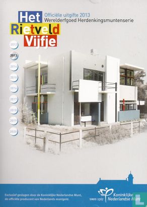 Netherlands 5 euro 2013 (PROOF) "Rietveld Schröder House" - Image 3