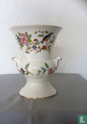 Vase aus englischem Fine Bone China Porzellan - Bild 1