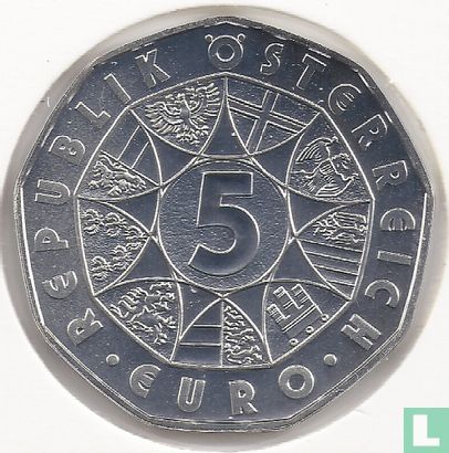 Oostenrijk 5 euro 2014 (zilver) "Neujahr - Folklore" - Afbeelding 2