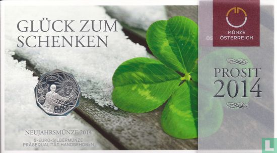 Austria 5 euro 2014 (silver) "Neujahr - Folklore" - Image 3