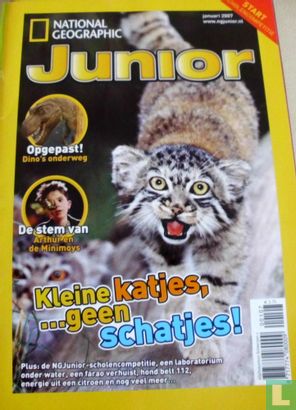 National Geographic Junior cover januari 2007
