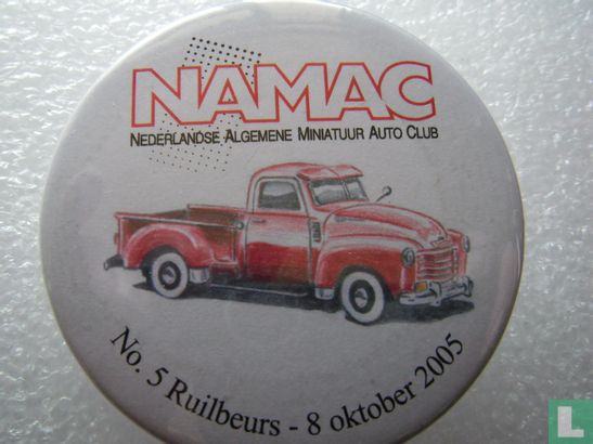 NAMAC (Nederlandse Algemene Miniatuur Auto Club No. 5 Ruilbeurs 8 oktober 2005