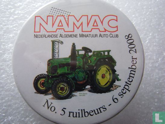 NAMAC (Nederlandse Algemene Miniatuur Auto Club) No. 5 Ruilbeurs - 6 september 2008