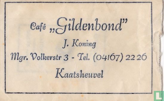 Café "Gildenbond" - Image 1