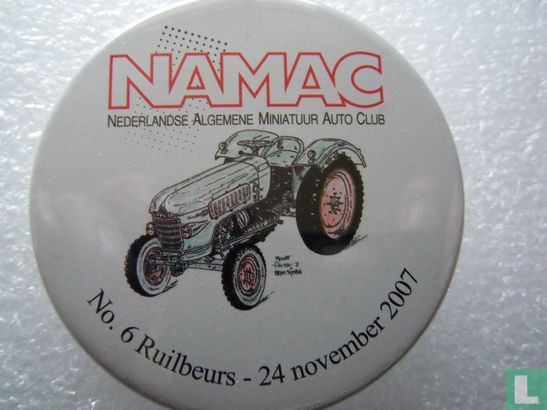 NAMAC (Nederlandse Algemene Miniatuur Auto Club Nr: 6 Ruilbeurs 24 november 2007