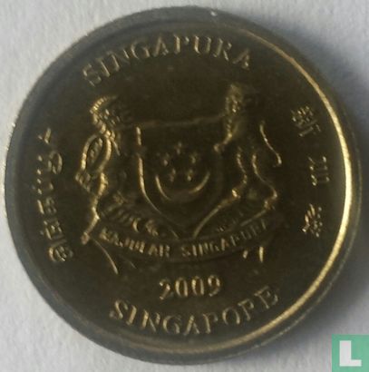 Singapore 5 cents 2009 - Afbeelding 1