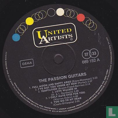 The passion guitars - Afbeelding 3