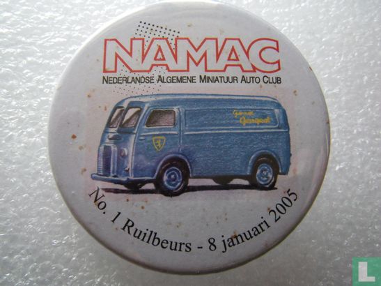 NAMAC (Nederlandse Algemene Miniatuur Auto Club Nr: 1 Ruilbeurs 8 januaril 2005