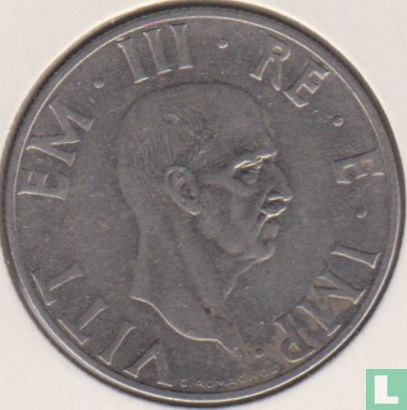 Italië 2 lire 1939 (niet-magnetisch - XVII) - Afbeelding 2