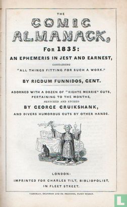The comic almanack 1835/1836/1837 - Image 1