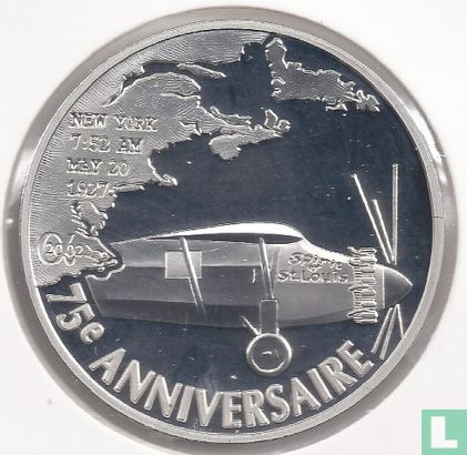 Frankreich 1½ Euro 2002 (PP) "75th anniversary of the first solo flight over the Atlantic without stopover" - Bild 2