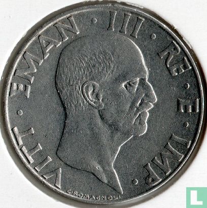 Italie 50 centesimi 1940 (magnétique) - Image 2