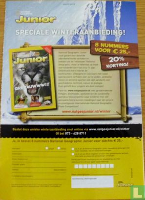 National Geographic Junior Speciale Winteraanbieding!