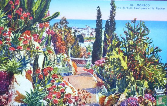 Monaco Les Jardins Exotiques  et le Rocher - Image 1