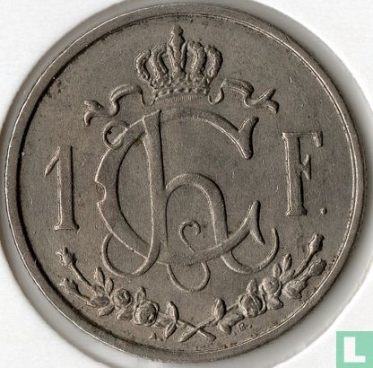 Luxemburg 1 franc 1947 - Afbeelding 2