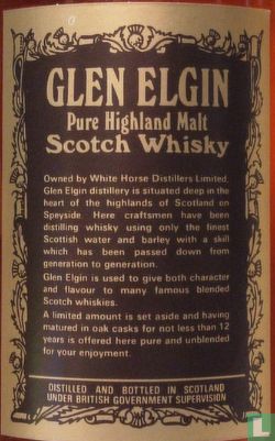 Glen Elgin 12 y.o. - Image 2
