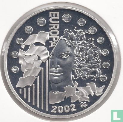 France 1½ euro 2002 (PROOF) "Introduction of the euro" - Image 1