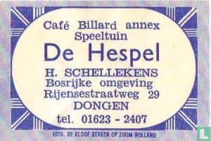 Café Billard annex Speeltuin De Hespel - H.Schellekens