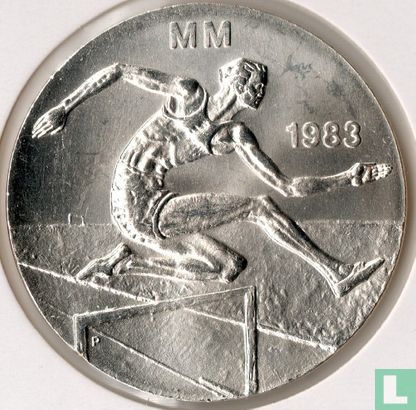 Finlande 50 markkaa 1983 "World Athletics Championships in Helsinki" - Image 1