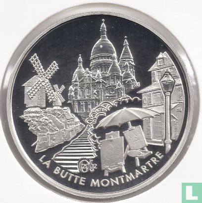 Frankrijk 1½ euro 2002 (PROOF) "La Butte Montmartre" - Afbeelding 2