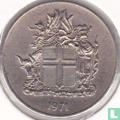 IJsland 5 krónur 1971 - Afbeelding 1