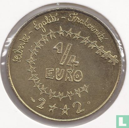 Frankrijk ¼ euro 2002 "Children's design" - Afbeelding 1