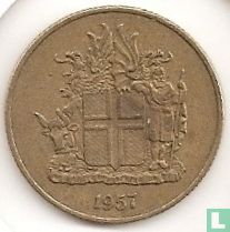 IJsland 1 króna 1957 - Afbeelding 1