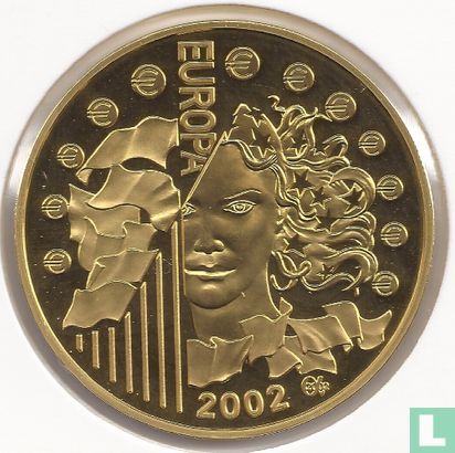 France 50 euro 2002 (BE) "Introduction of the euro" - Image 1