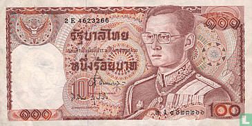 Thaïlande 100 Baht ND (1978) - Image 1