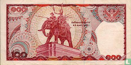 Thaïlande 100 Baht ND (1978) - Image 2