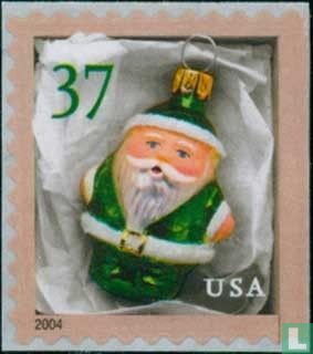 Groene Santa (klein)  - Afbeelding 1