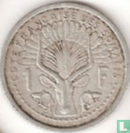 French Somaliland 1 franc 1949 - Image 2