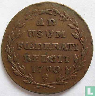 Österreichische Niederlande 2 Liards 1790 - Bild 1