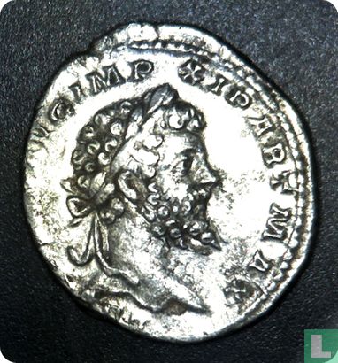 Romeinse Rijk, AR Denarius,193-211AD, Septimius Severus, Rome, 199 AD - Afbeelding 1