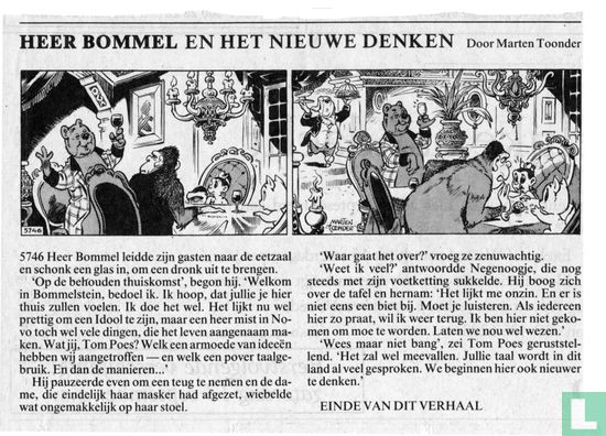 Heer Bommel en het nieuwe denken - Image 2